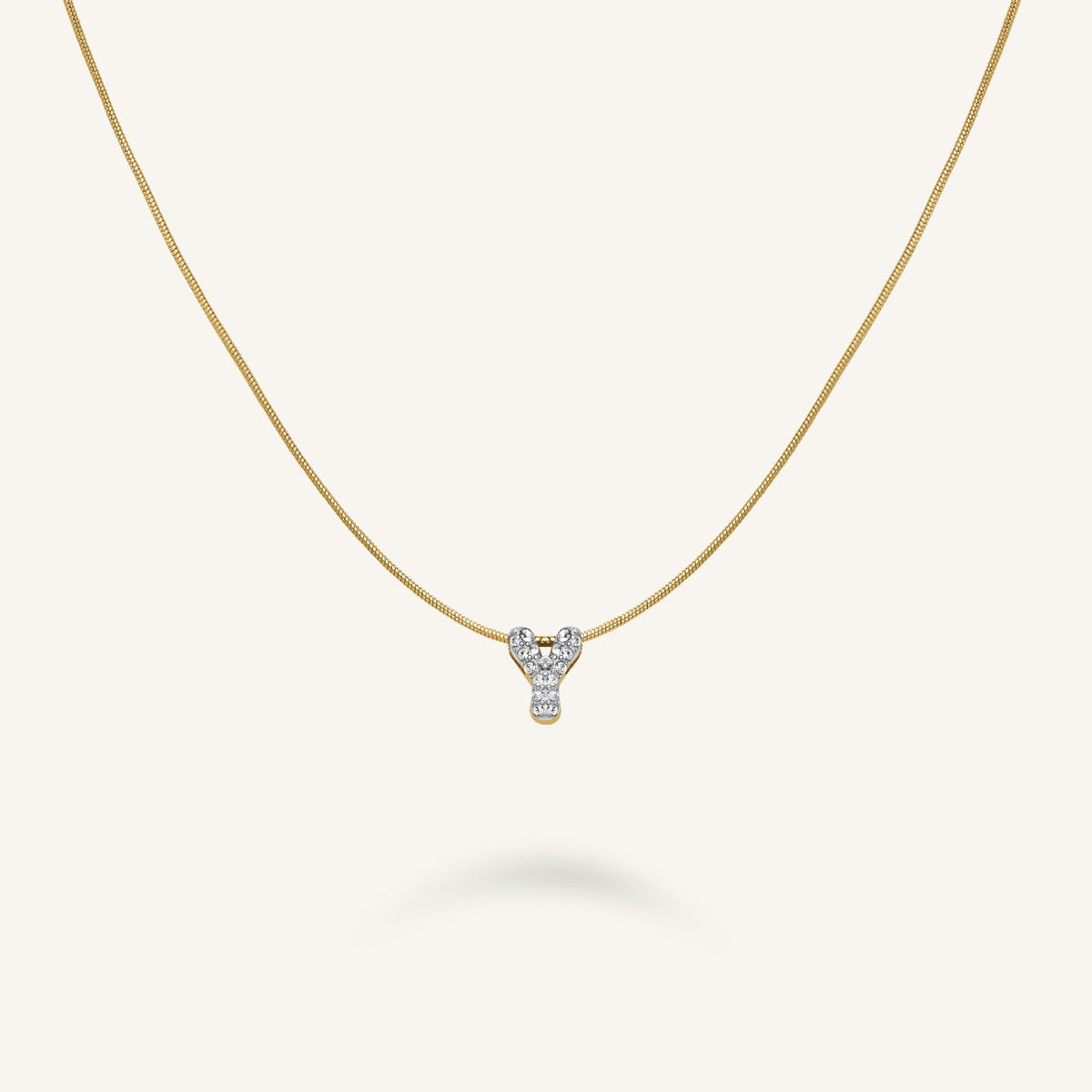 Collar Letra Y con cristales leftcolumn