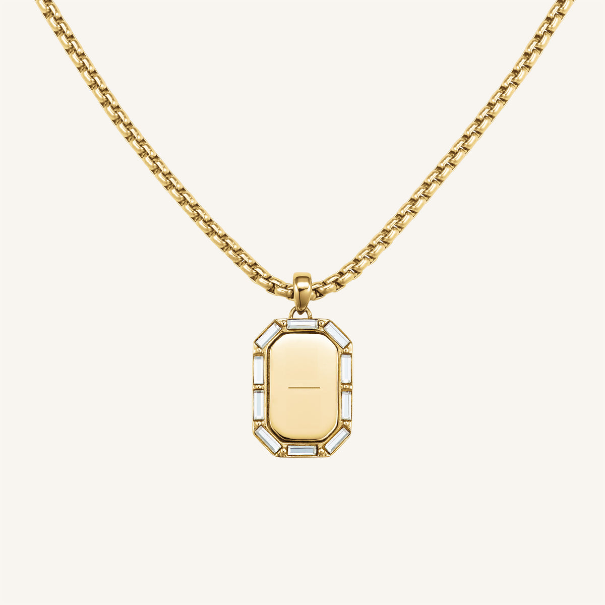 Collar Baguette Octogonal JNOBG-J1147,leftcolumn