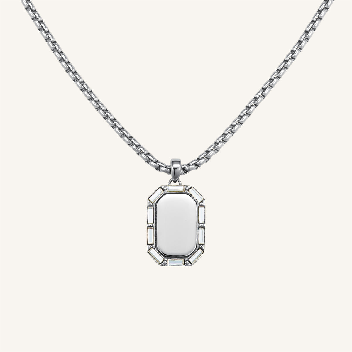 Collar Baguette Octogonal JNOBG-J1147,leftcolumn