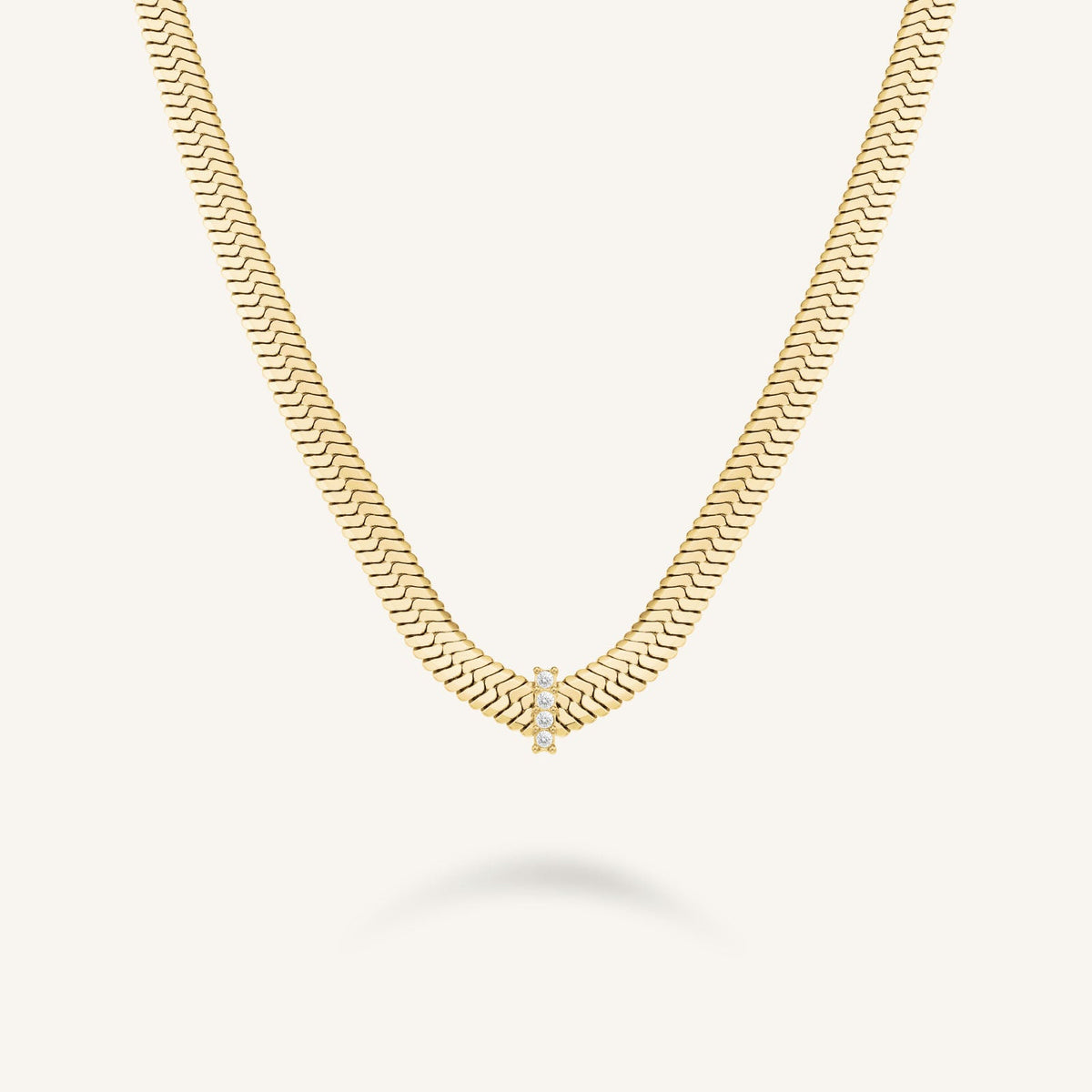 Collar Serpiente con Cristales JNSCG-J1187,leftcolumn,