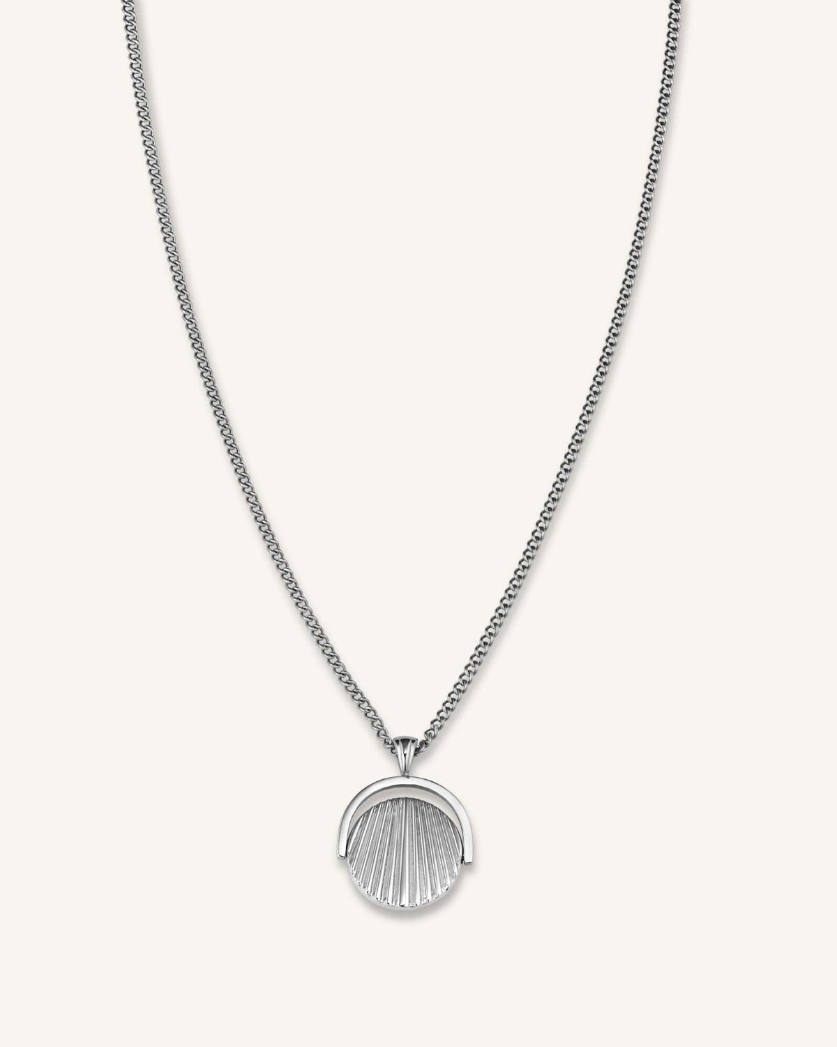 Necklace Twisting Sunray Coin Pendant leftcolumn,JTNCRG-J449
