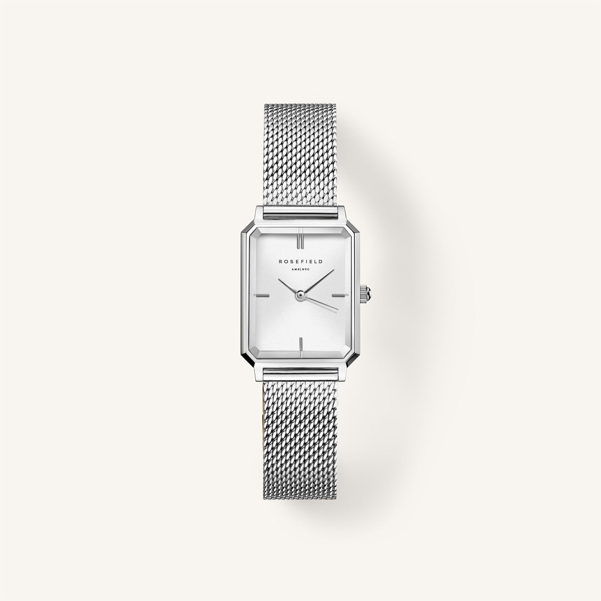 Octagon XS Malla Plateado - Con Grabado OWSMS-O74_Engrave,leftcolumn