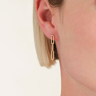 Paperclip Dangle Studs leftcolumn