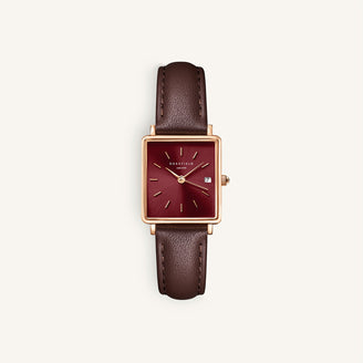 Boxy XS Cuero Marrón Oscuro leftcolumn