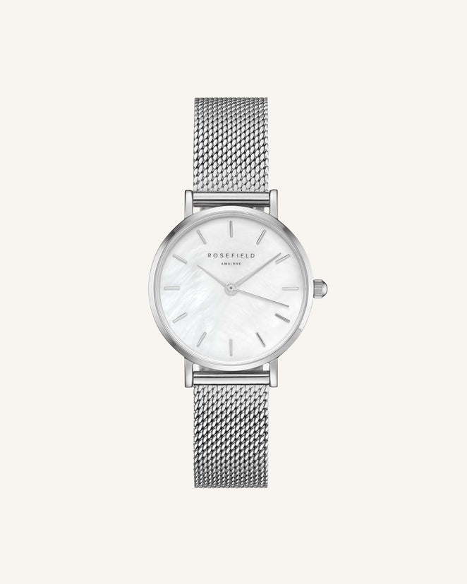 mesh watch strap Rosefield, rightcolumn