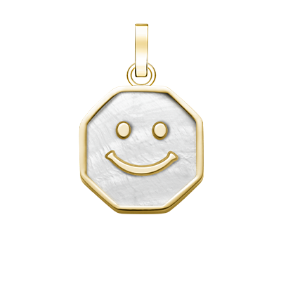 Pendant smiley_octagon